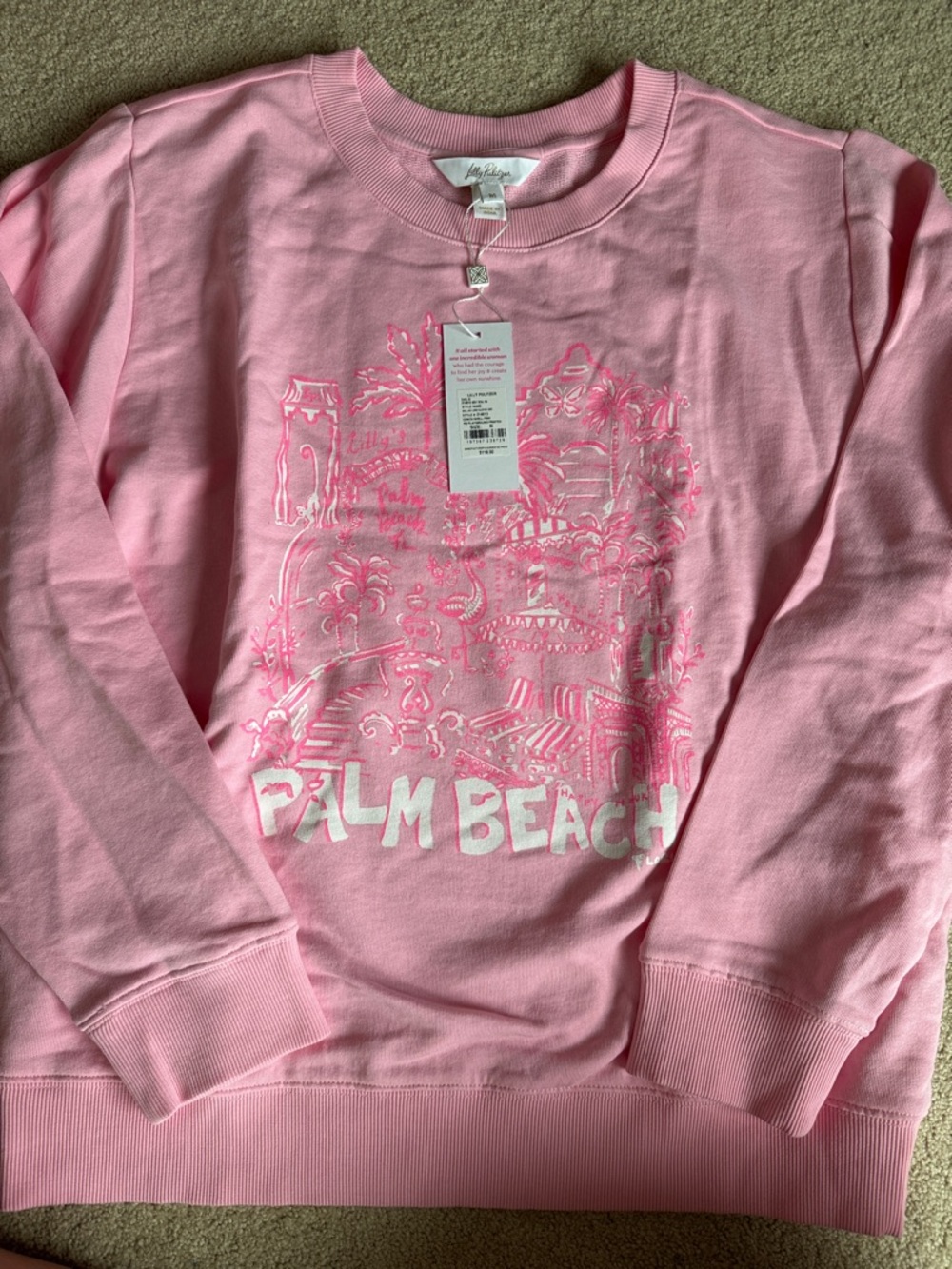 NWT Lilly Pulitzer Ballad Long Sleeve Sweater in PB PlayGround!